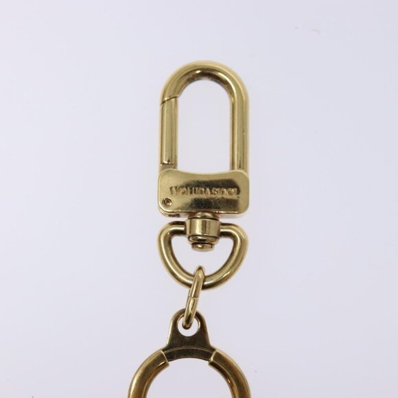 LOUIS VUITTON Anneau Cles Key Holder metal Gold Tone M62694 LV Auth BA5447 - Picture 10 of 12